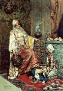 unknow artist Arab or Arabic people and life. Orientalism oil paintings 193 oil on canvas